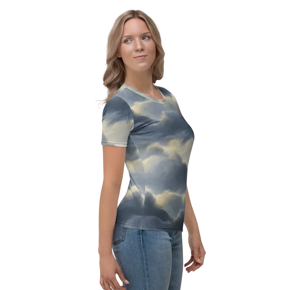 Cloudwater on Women's Crew Neck T-Shirt — Right