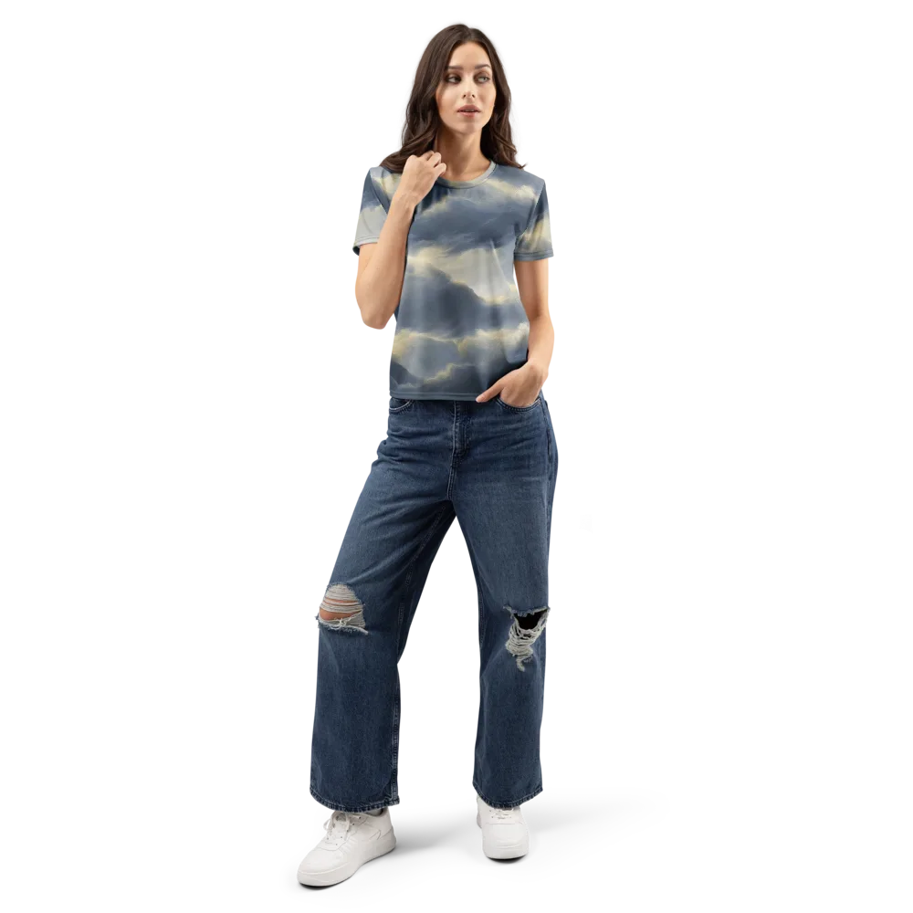 Cloudwater on Women's Crew Neck T-Shirt — Front
