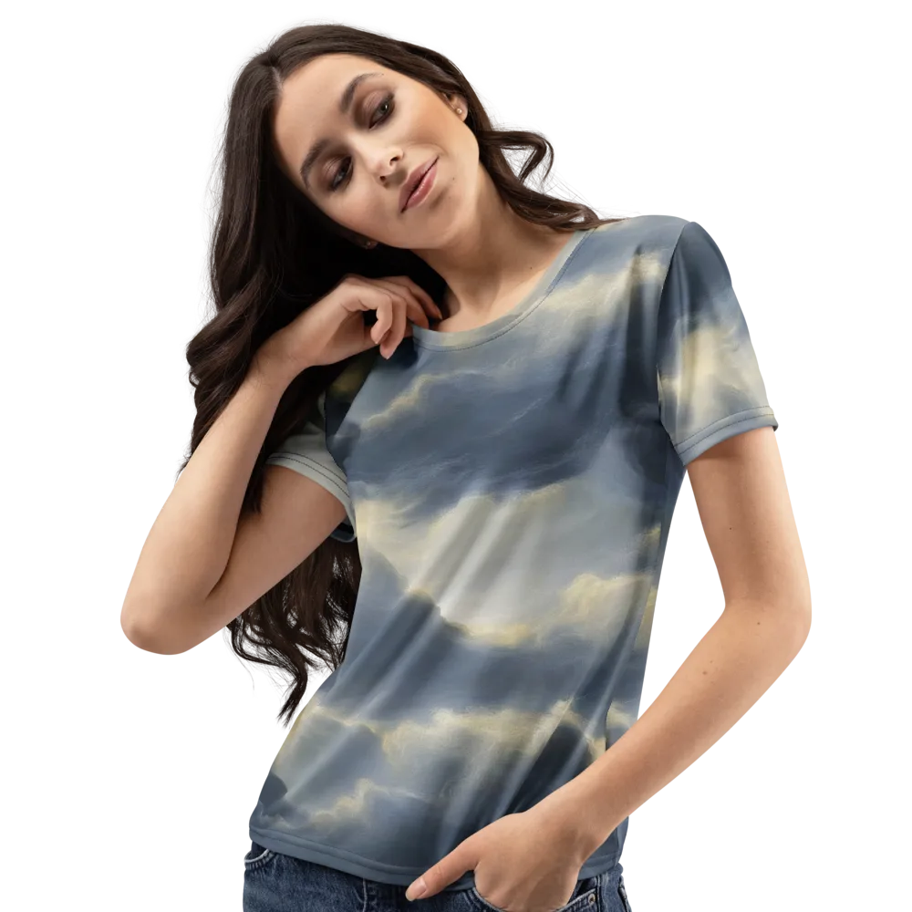 Cloudwater on Women's Crew Neck T-Shirt — Left Front