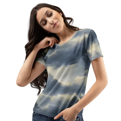 Cloudwater on a Women's Crew Neck T-Shirt