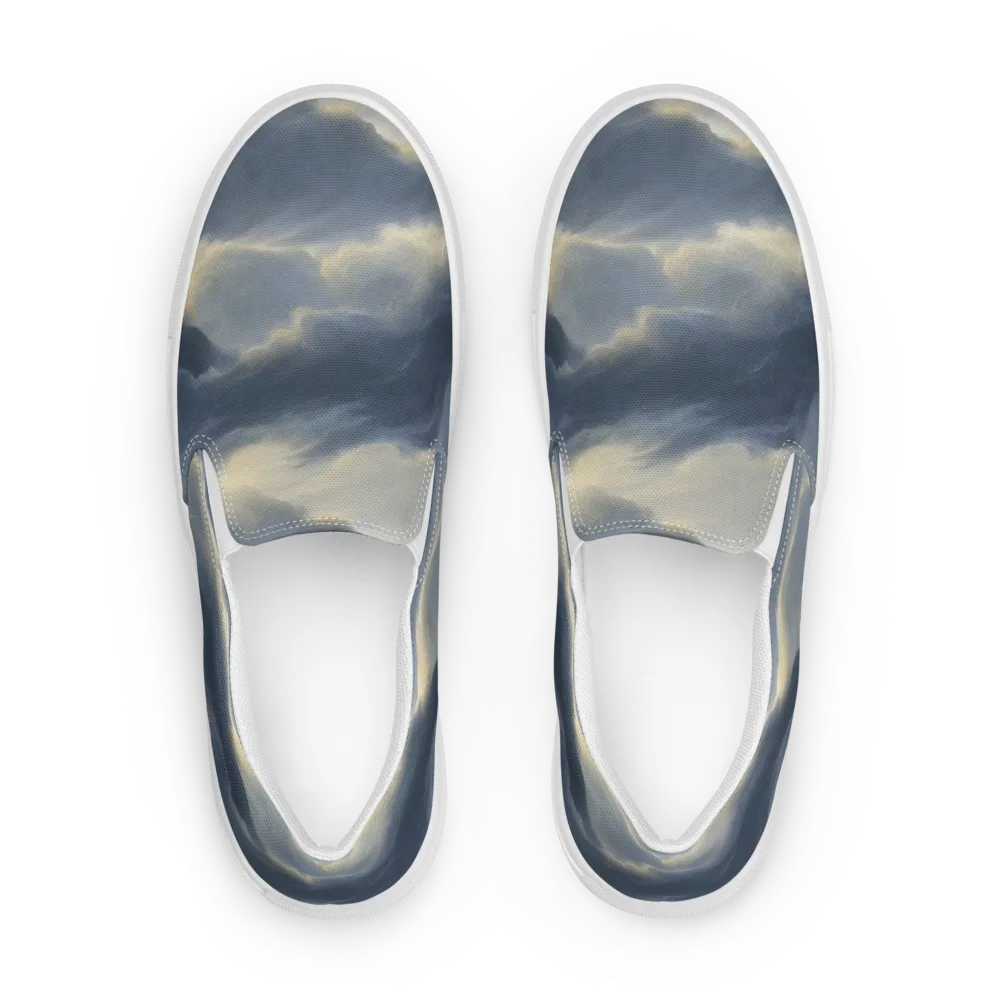 Cloudwater on Men's Slip-On Canvas Shoes — Front