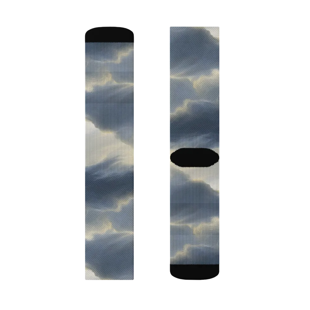 Cloudwater on Socks — Left Sock