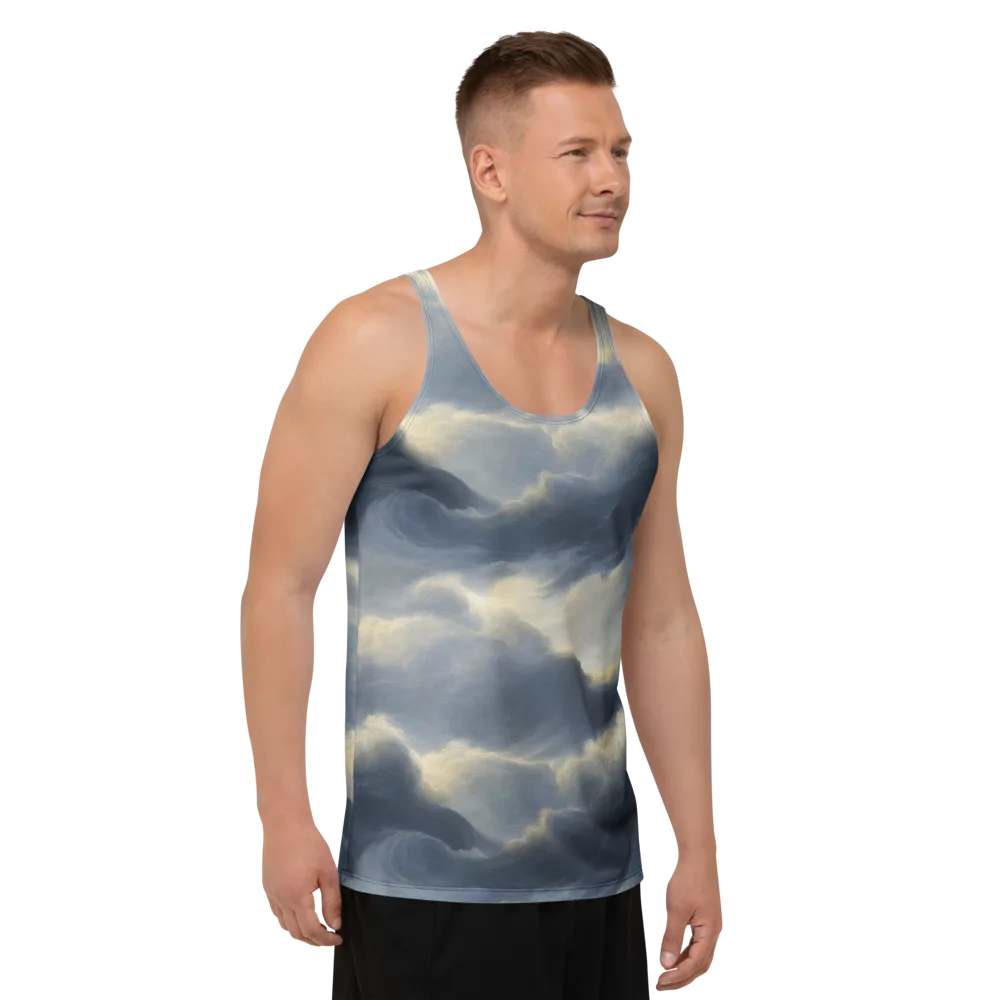 Cloudwater on Men's Tank Top — Right Front