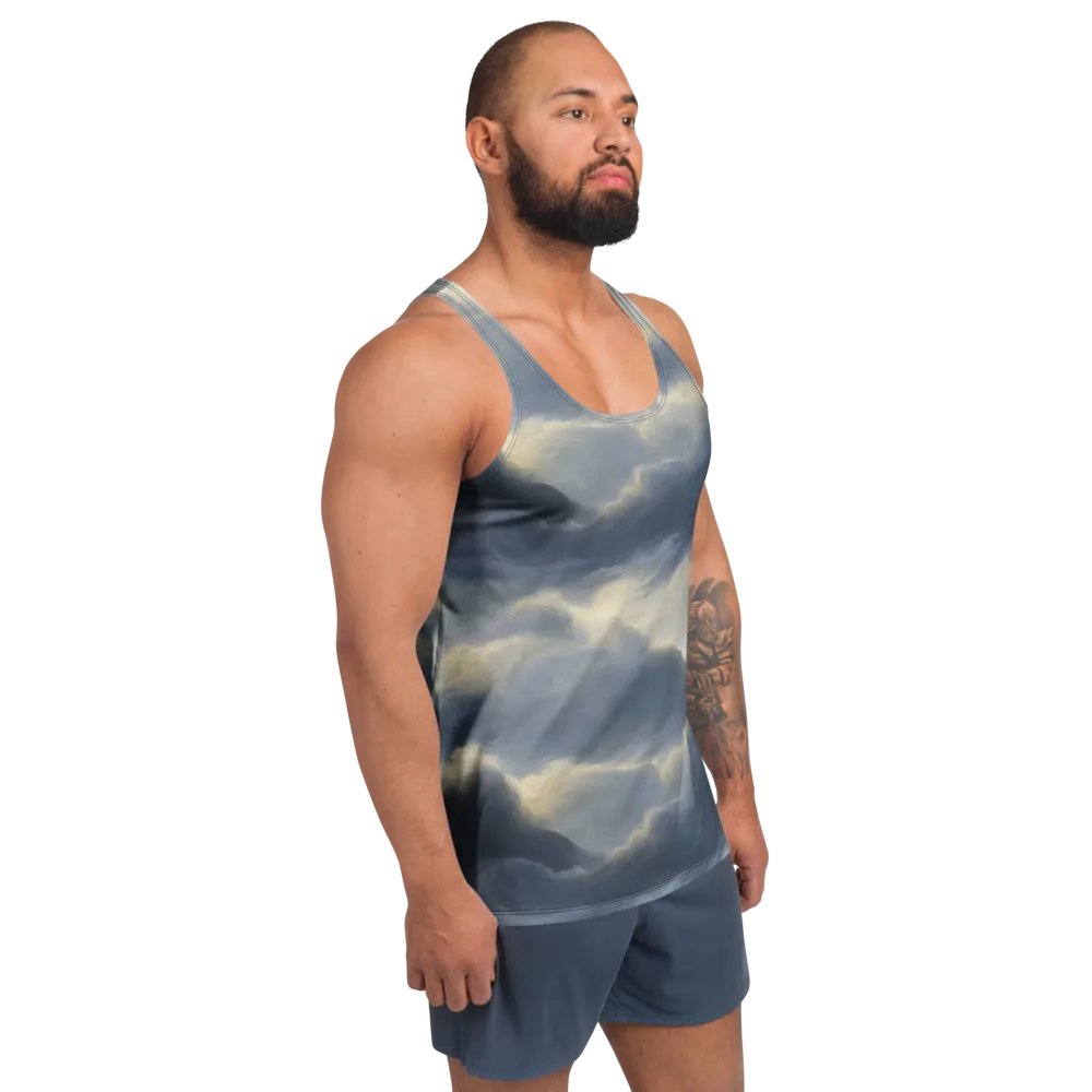 Cloudwater on Men's Tank Top — Right Front