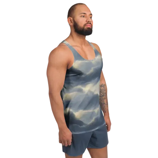 Cloudwater on a Men's Tank Top