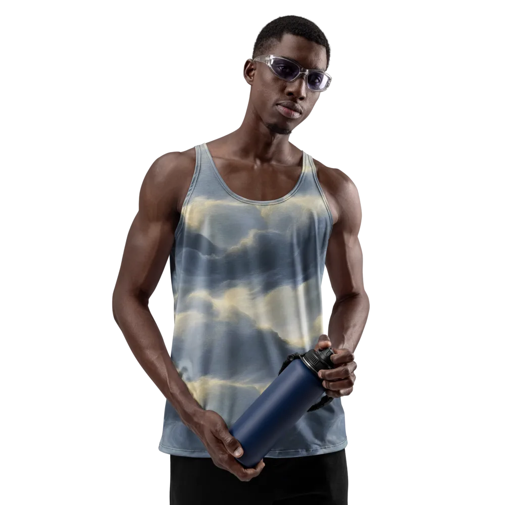 Cloudwater on Men's Tank Top — Front