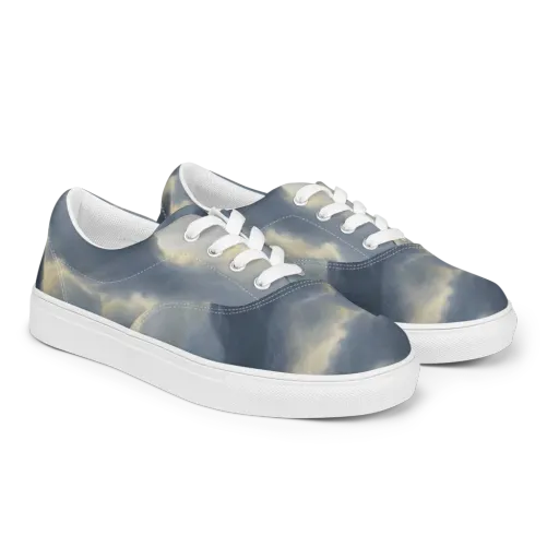 Cloudwater on a Men's Lace-Up Canvas Shoes