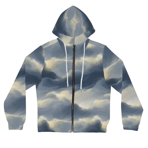 Cloudwater on a Women's Full-Zip Hoodie