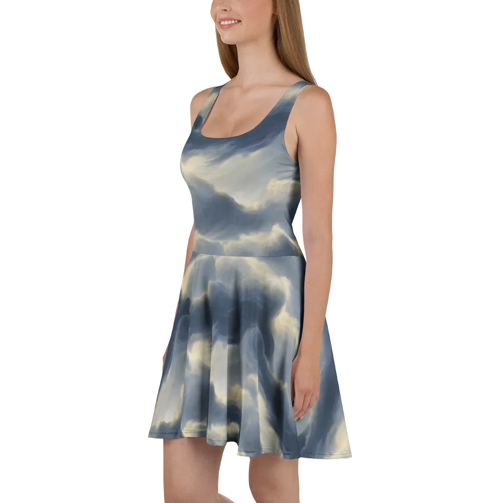 Cloudwater on Skater Dress — Left