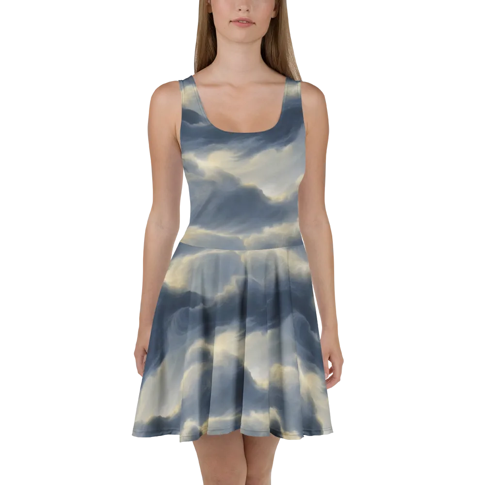 Cloudwater on Skater Dress — Front