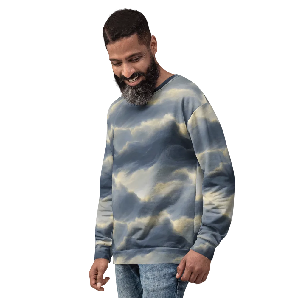 Cloudwater on Sweatshirt — Left Front