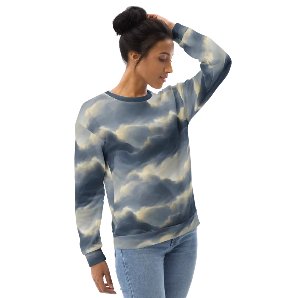 Cloudwater on Sweatshirt — Right Front