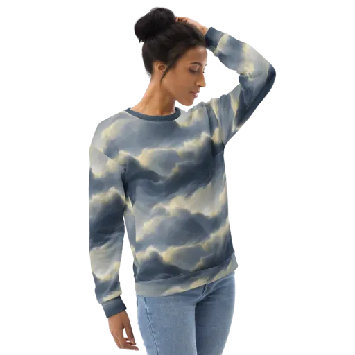 Cloudwater on a Sweatshirt