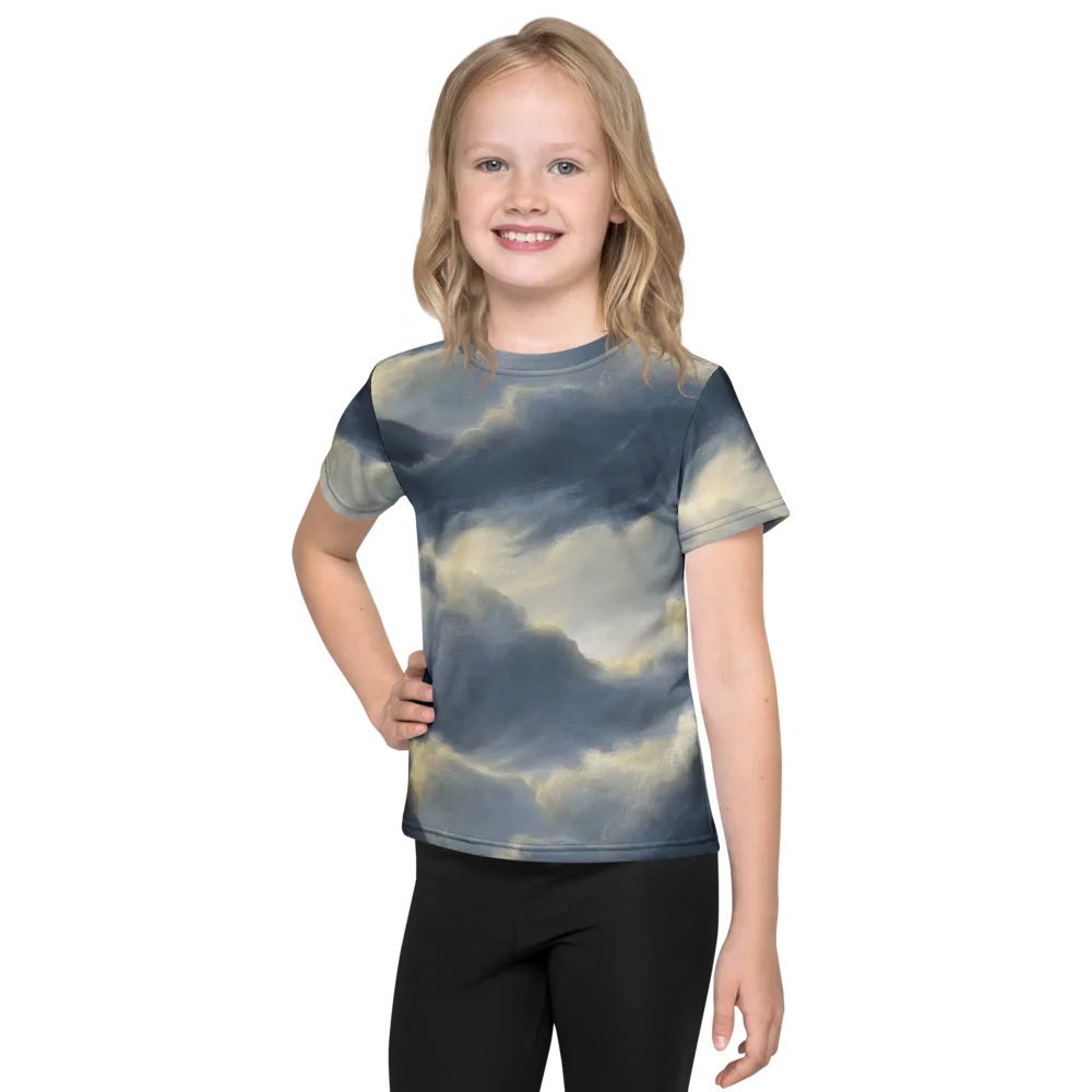 Cloudwater on Kids Crew Neck T-Shirt — Front