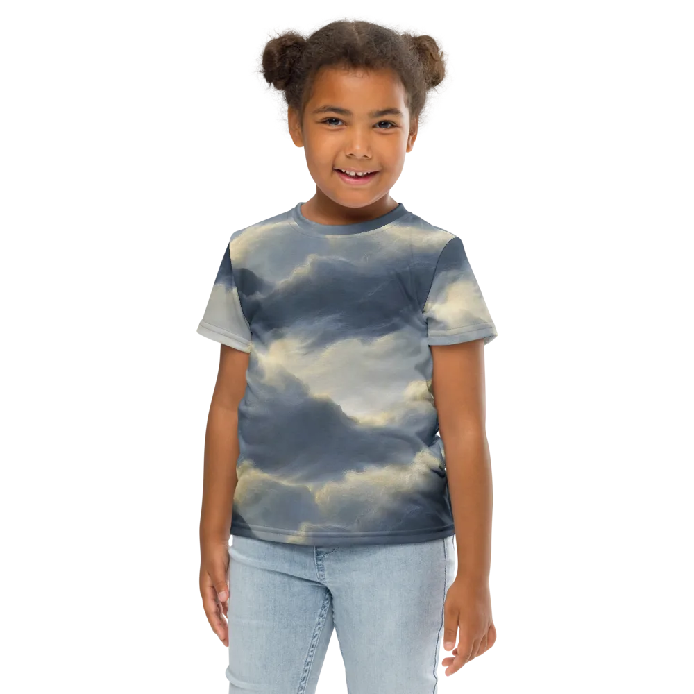 Cloudwater on Kids Crew Neck T-Shirt — Front