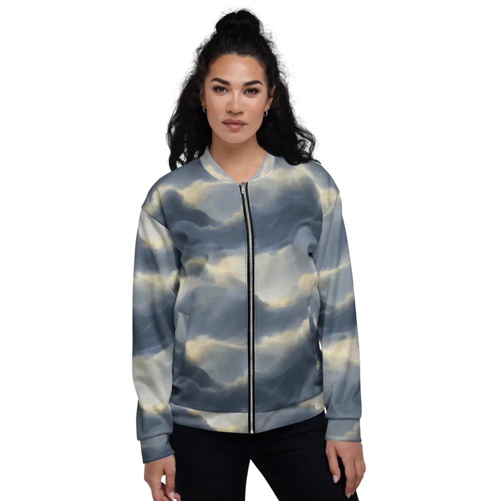 Cloudwater on Bomber Jacket — Front