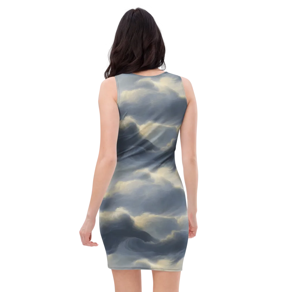 Cloudwater on Bodycon Dress — Back