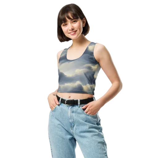 Cloudwater on a Crop Top