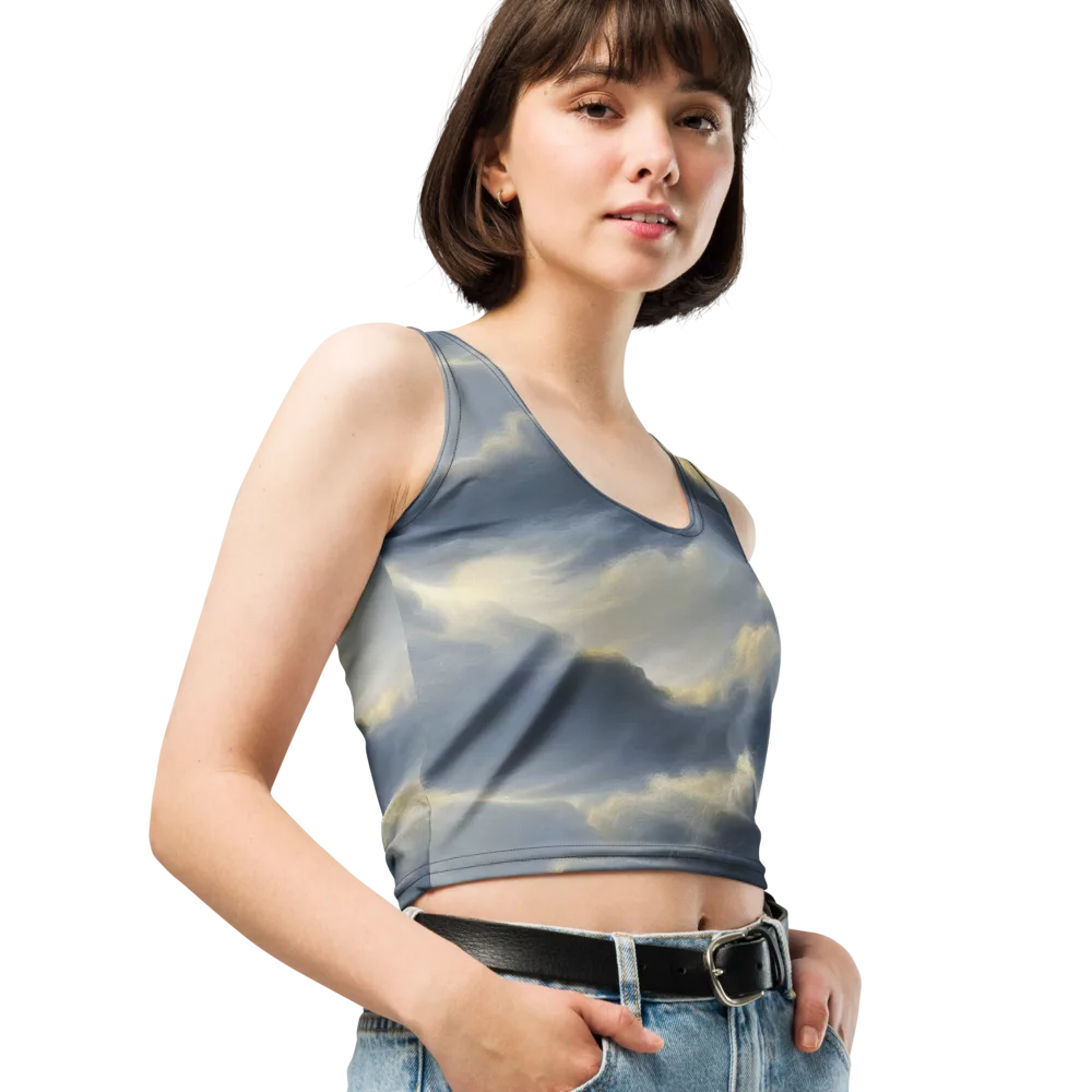 Cloudwater on Crop Top — Right Front