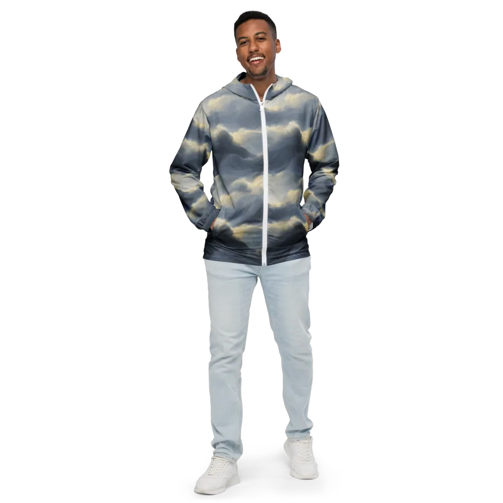 Cloudwater on Men's Windbreaker — Front