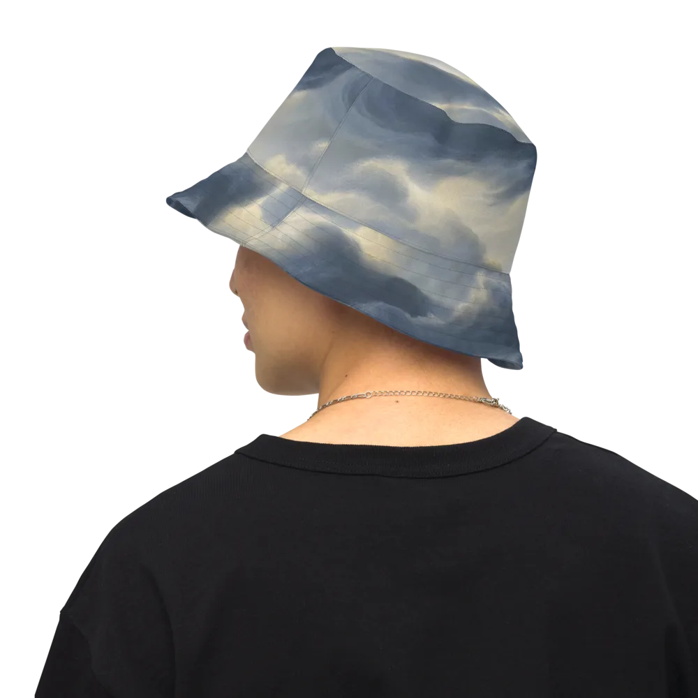Cloudwater on Reversible Bucket Hat — Back Inside