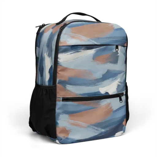 Indigo Brush Current on a Utility Backpack