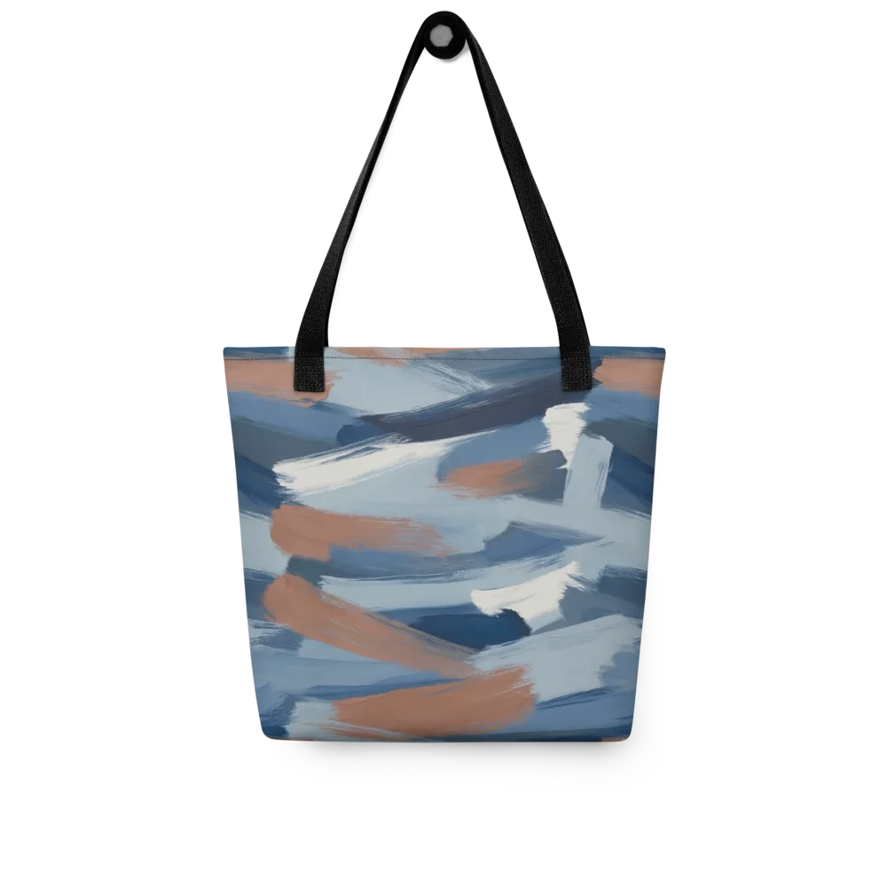 Indigo Brush Current on Tote Bag — Front