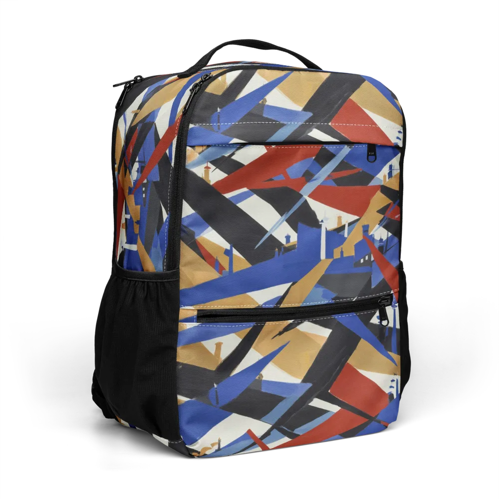 Cobalt Crosswind on Utility Backpack — Right Front