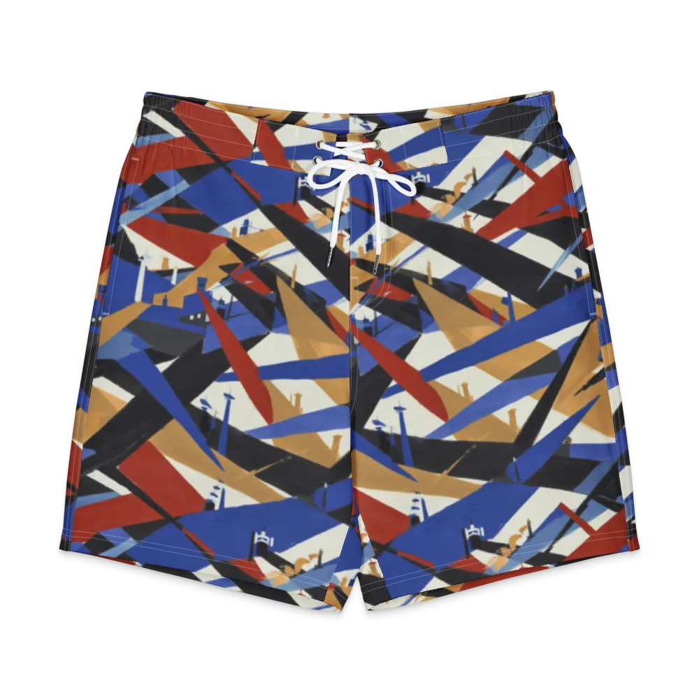 Cobalt Crosswind on Men's Board Shorts — Front
