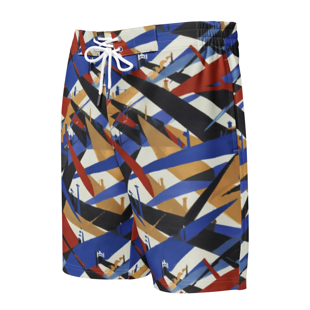 Cobalt Crosswind on Men's Board Shorts — Front