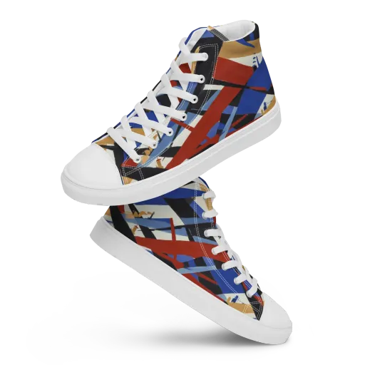 Cobalt Crosswind on a Women's High Top Canvas Shoes