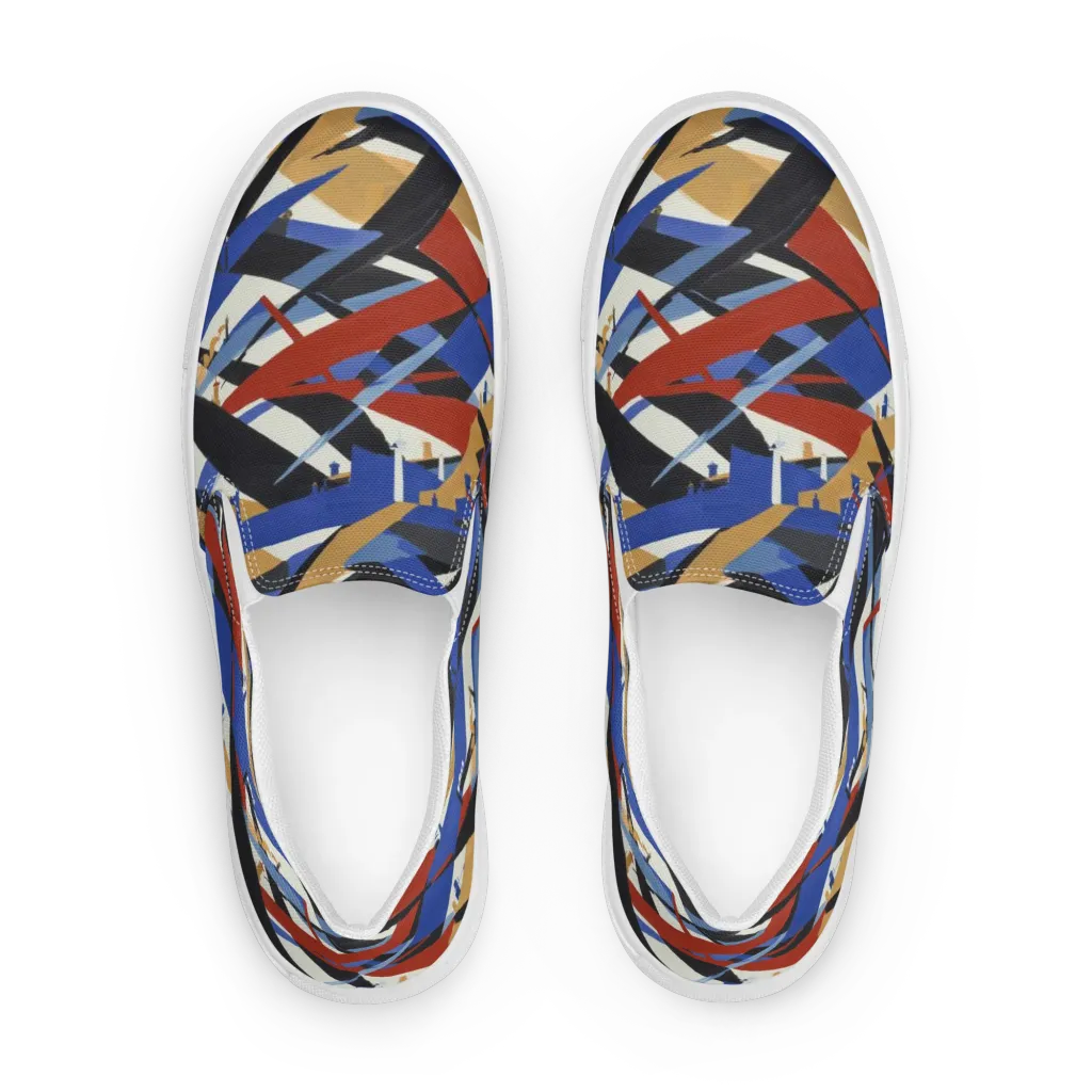 Cobalt Crosswind on Women's Slip-On Canvas Shoes — Front