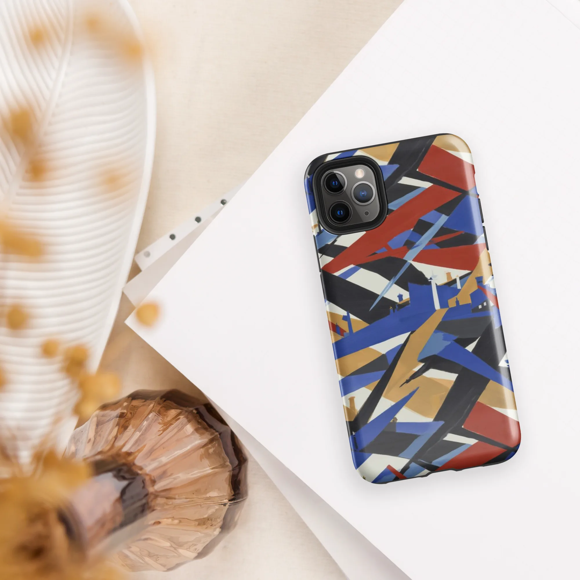 Cobalt Crosswind on Tough Case for iPhone® — Front