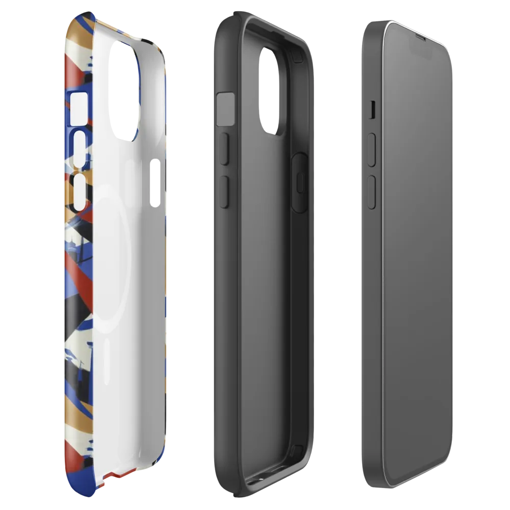 Cobalt Crosswind on MagSafe Tough Case for iPhone® — Front