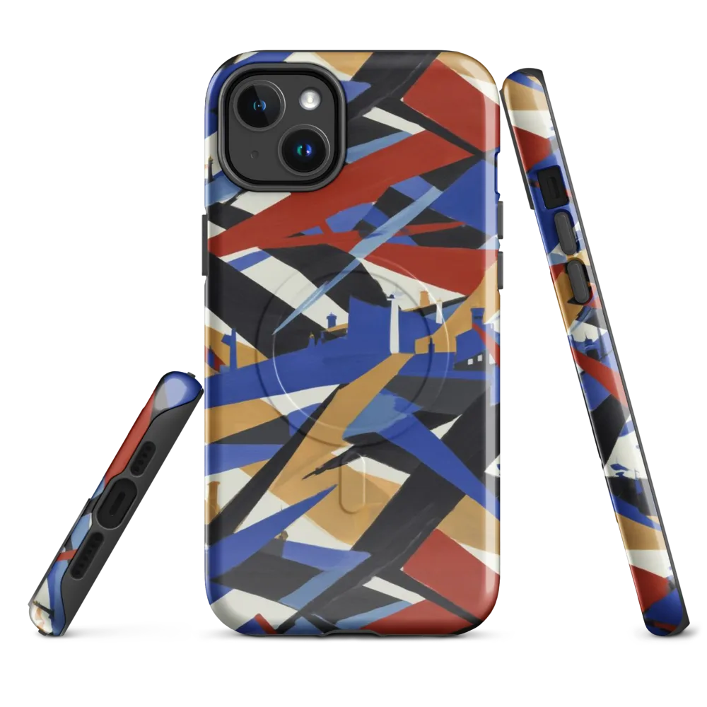 Cobalt Crosswind on MagSafe Tough Case for iPhone® — Front