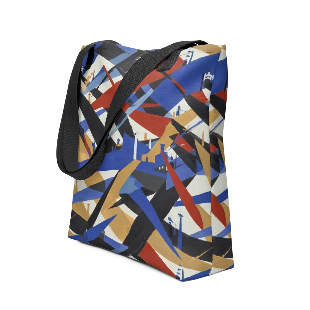 Cobalt Crosswind on Tote Bag — Front