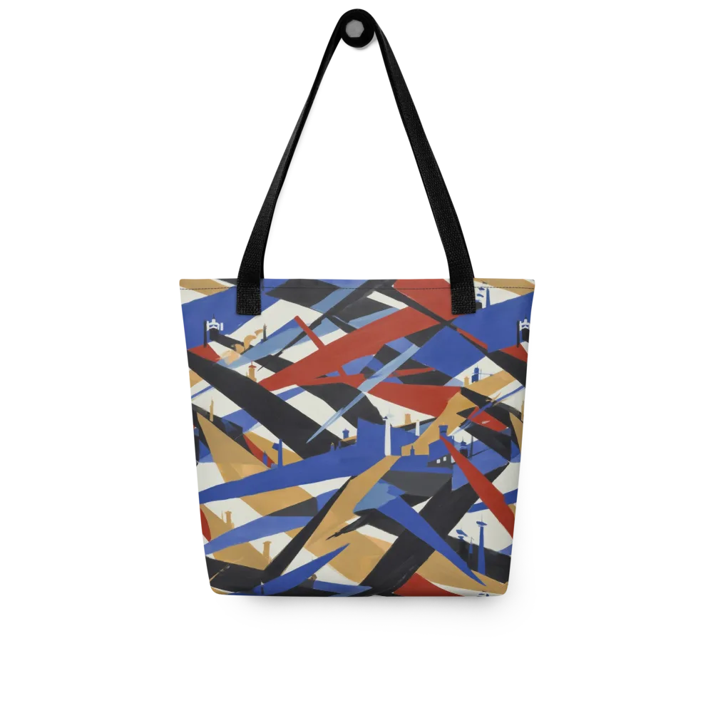 Cobalt Crosswind on Tote Bag — Front