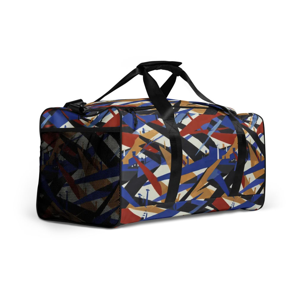Cobalt Crosswind on Duffle Bag — Right Front