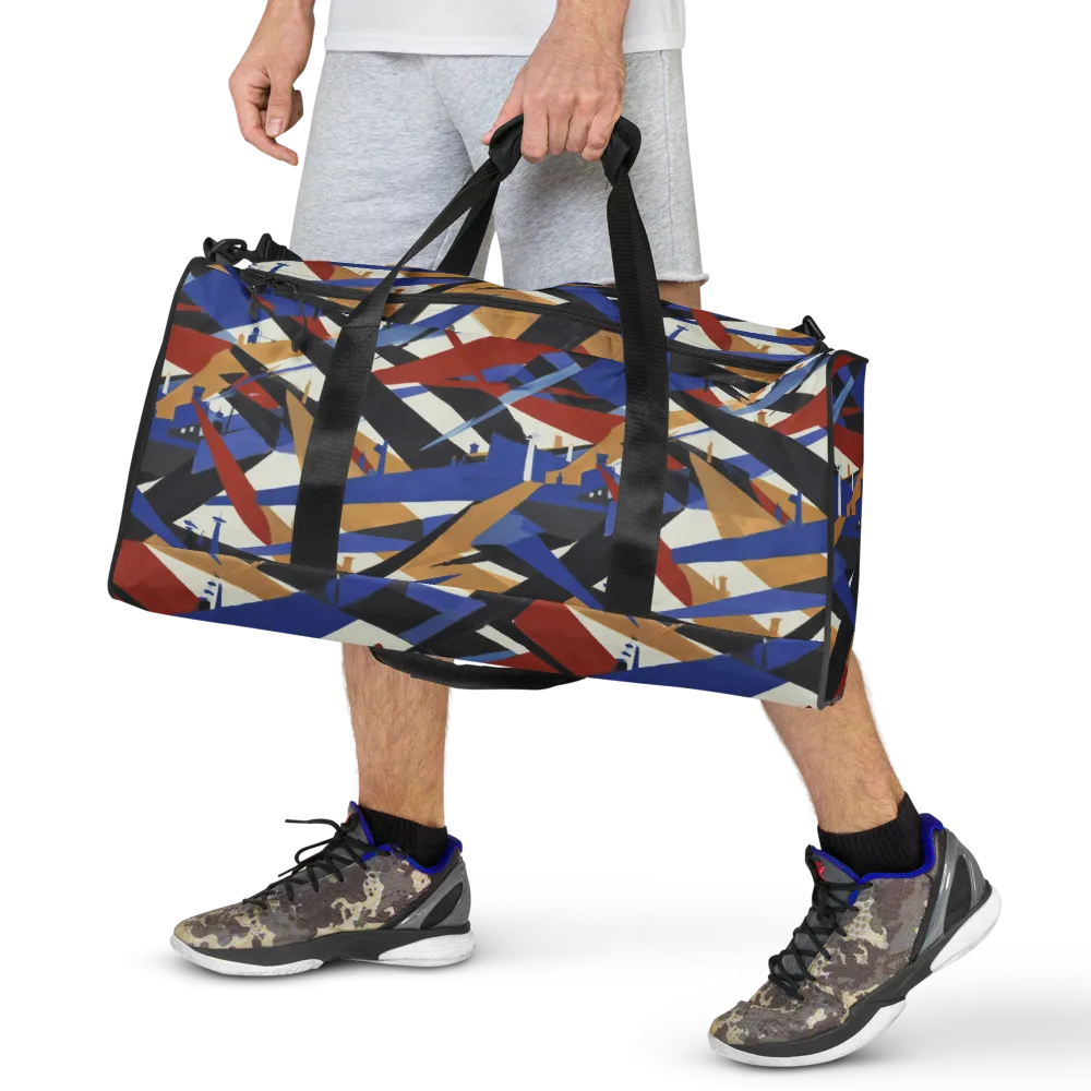 Cobalt Crosswind on Duffle Bag — Front