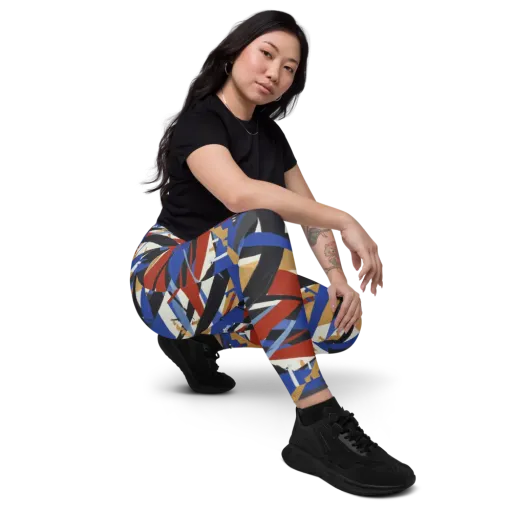 Cobalt Crosswind on a Leggings with Pockets