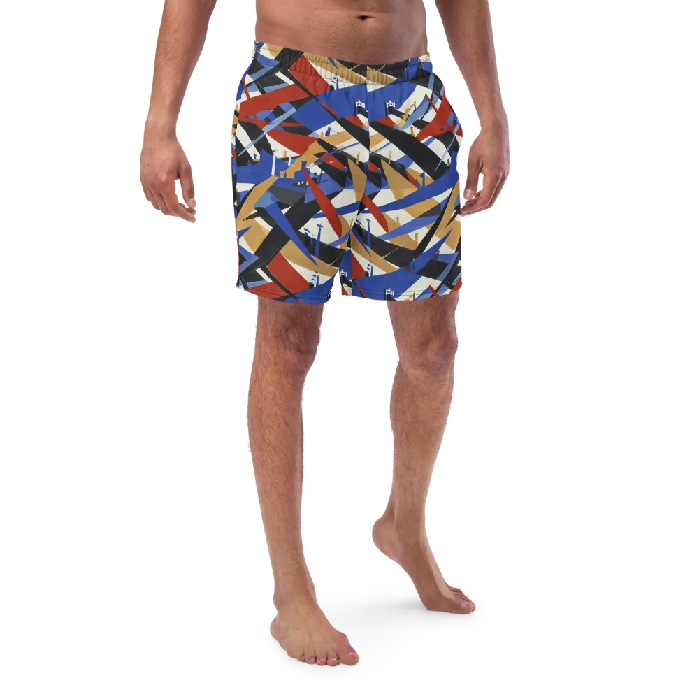 Cobalt Crosswind on Swim Trunks — Front