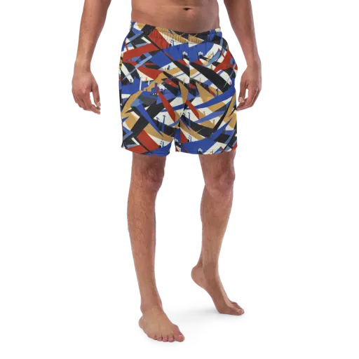 Cobalt Crosswind on a Swim Trunks