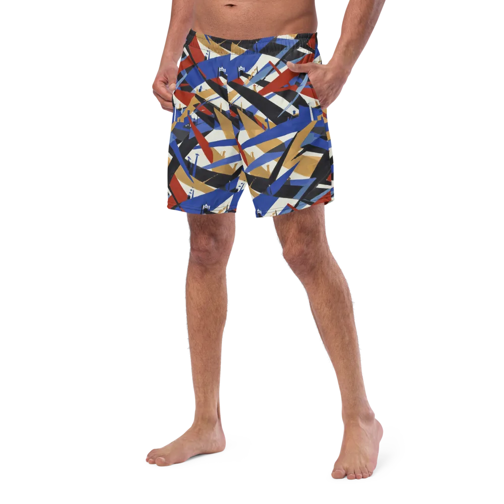 Cobalt Crosswind on Swim Trunks — Left Front
