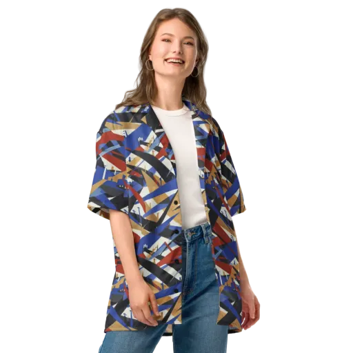 Cobalt Crosswind on a Button Shirt