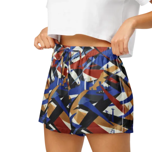 Cobalt Crosswind on a Women's Pajama Shorts