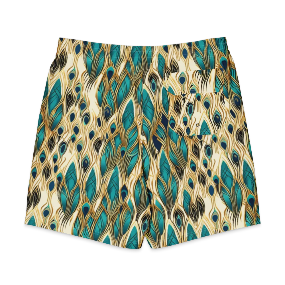 Aurum Featherfall on Men's Board Shorts — Back