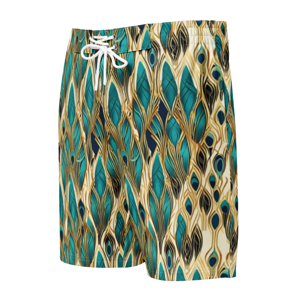 Aurum Featherfall on Men's Board Shorts — Front