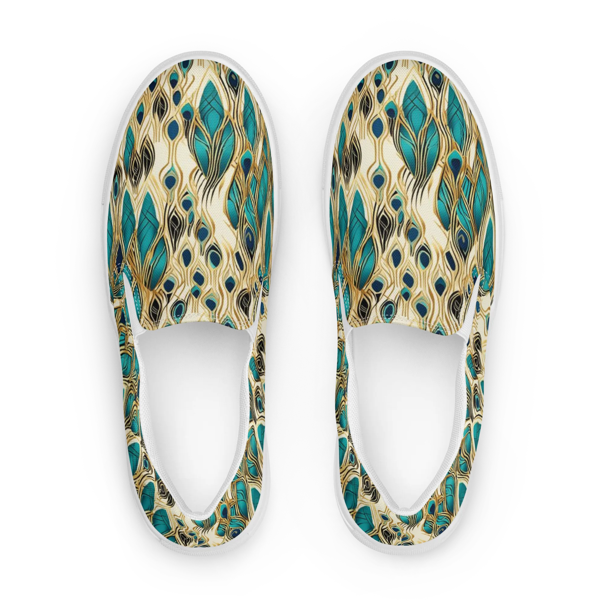Aurum Featherfall on Women's Slip-On Canvas Shoes — Front
