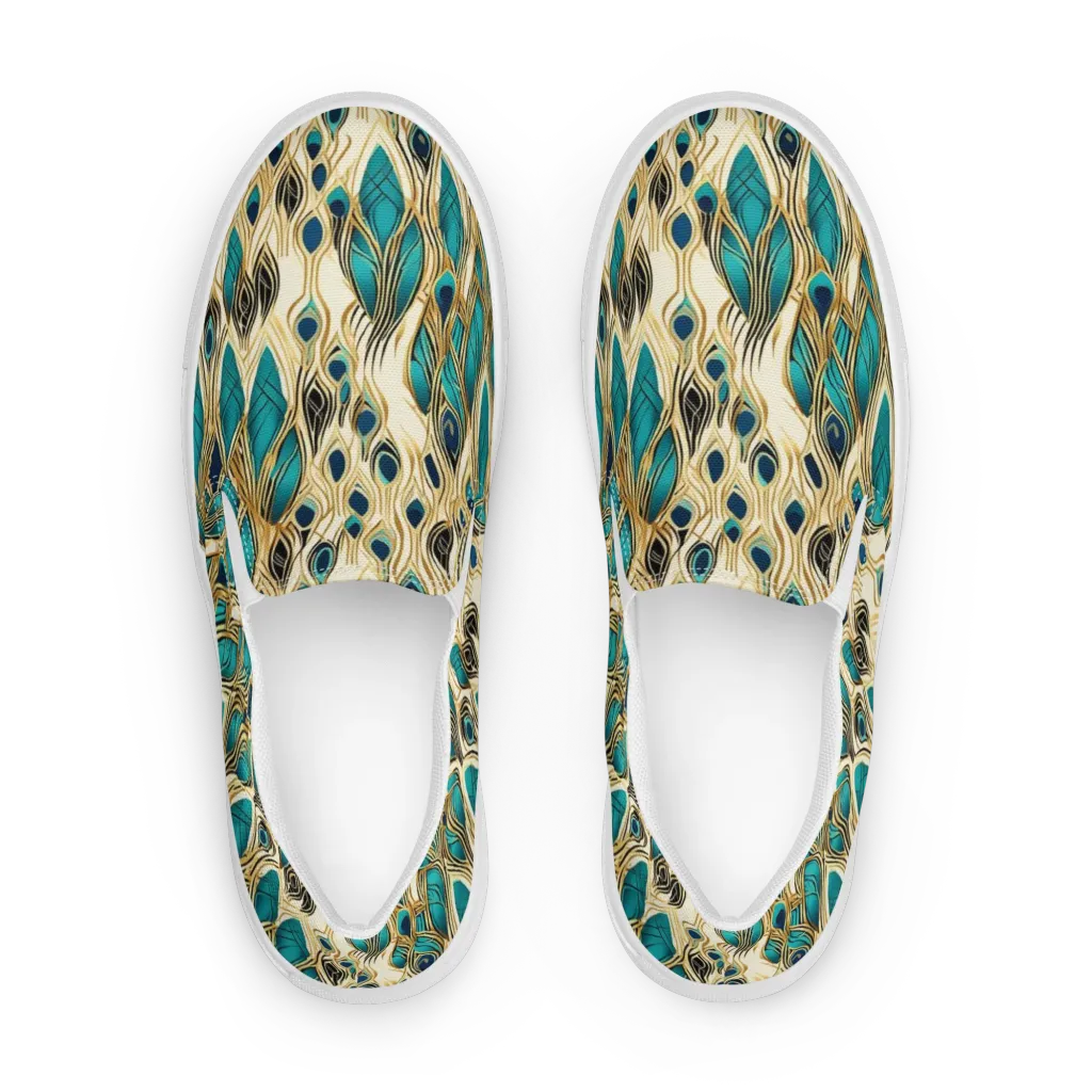 Aurum Featherfall on Women's Slip-On Canvas Shoes — Front