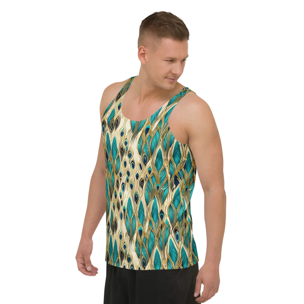 Aurum Featherfall on Men's Tank Top — Left Front